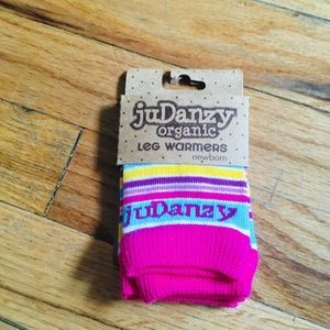 JuDanzy newborn leg warmers, NWT